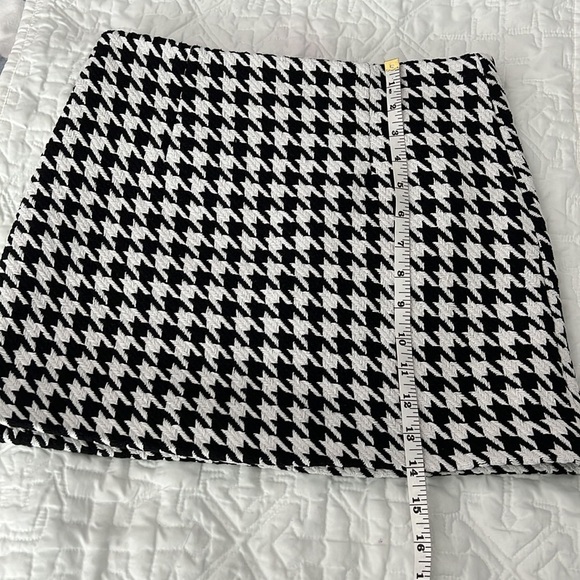 TWEED houndstooth miniskirt - Picture 10 of 12